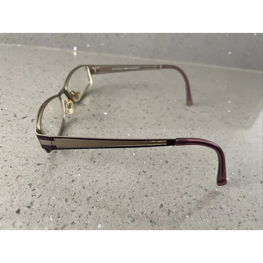 Fysh UK 3363 582 Eyeglasses Frames ONLY 51-15-135 Urban Eyewear Purple Gold
